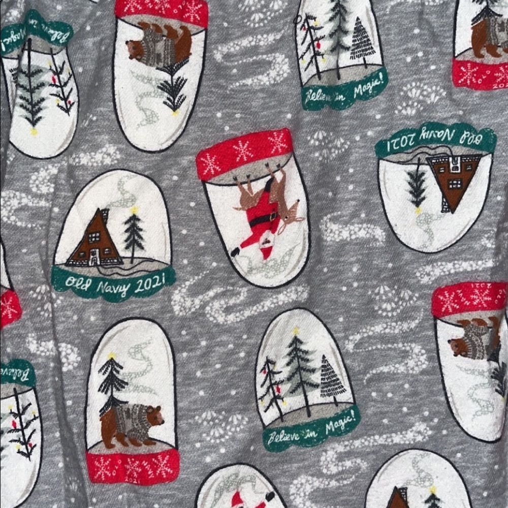 Cute print flannel pajama bottom ONLY